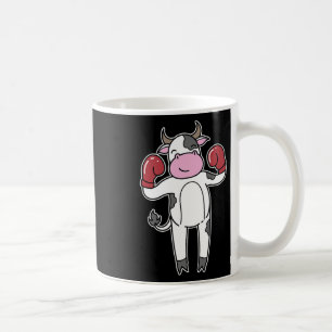 Cow Does Boxing Coffee Mug