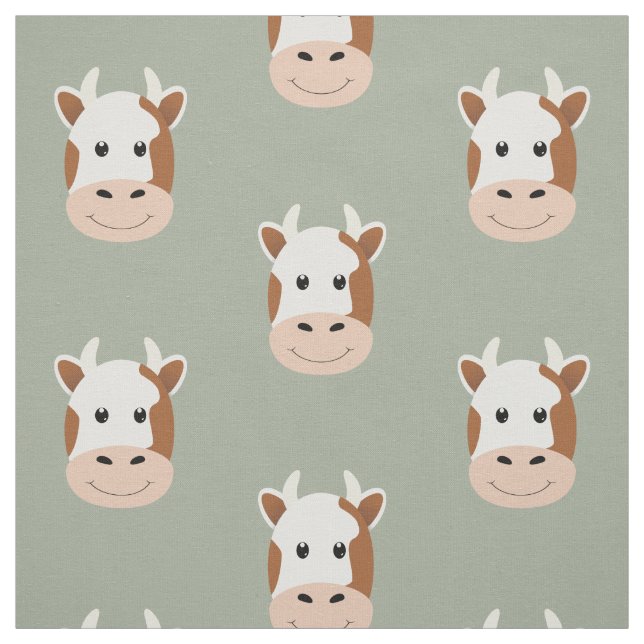 Cow Fabric (Swatch)