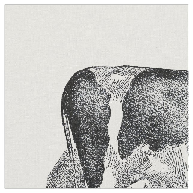 Cow Fabric (Close Up)