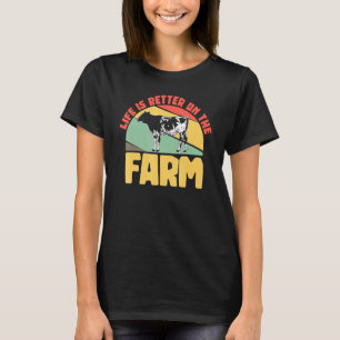 Cow Farmer Beef Agriculture Fun  2 T-Shirt