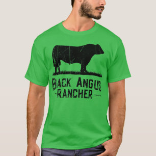 Cow Farmer - Black Angus Rancher T-Shirt