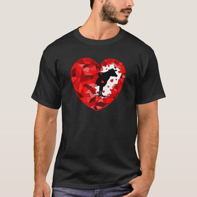 Cow  Farmer T-Shirt (Front)