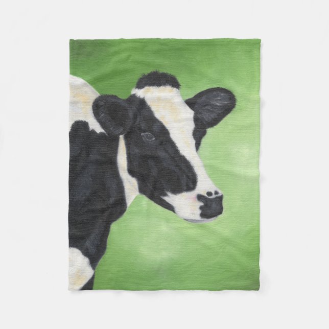 Cow fleece blanket (Front)