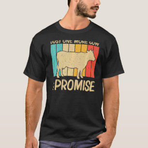 Cow For Men Women Cow Farmer Dairy Farming T-Shirt