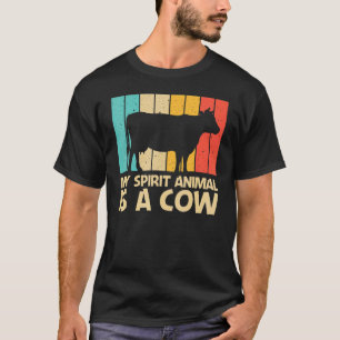 Cow For Men Women Farm Animal Cow Dairy Farmer T-Shirt
