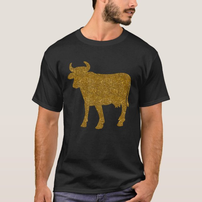 Cow  For Women Girl Heifer Farm Cattle T-Shirt (Front)