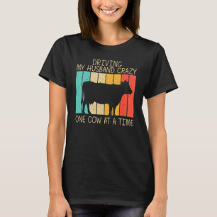 Cow For Women Mom Farm Animal Cow  Dairy Farmer T-Shirt