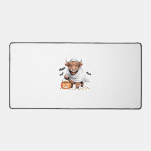Cow Funny Halloween Spooky Animal Lovers Essential Desk Mat