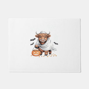 Cow Funny Halloween Spooky Animal Lovers Essential Doormat
