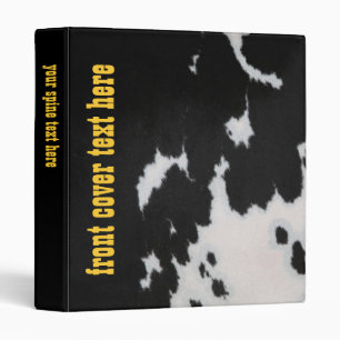 Cow fur Binder