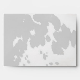 Cow fur envelope