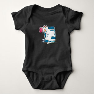Cow Gift Baby Cow Lover Farmer Gift Cow Bodysuit
