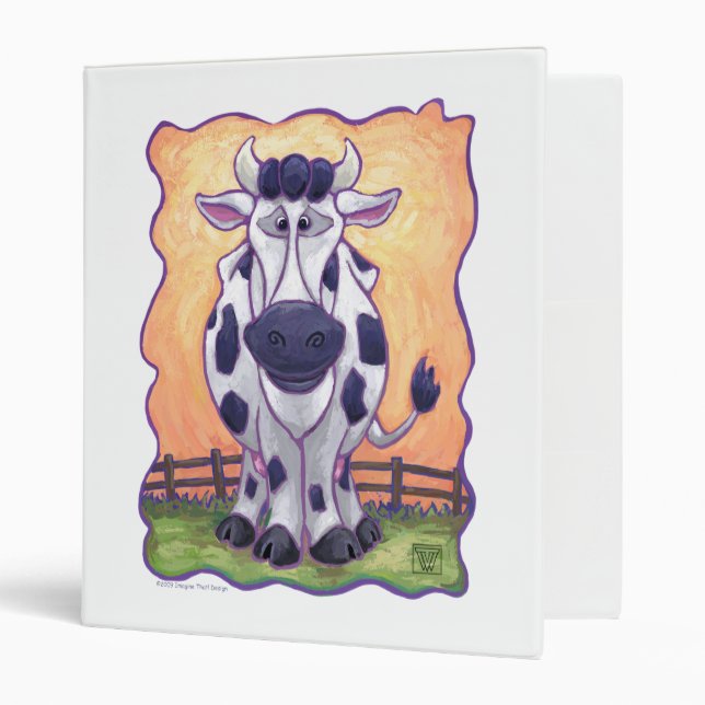 Cow Gifts & Accessories Binder (Front/Inside)