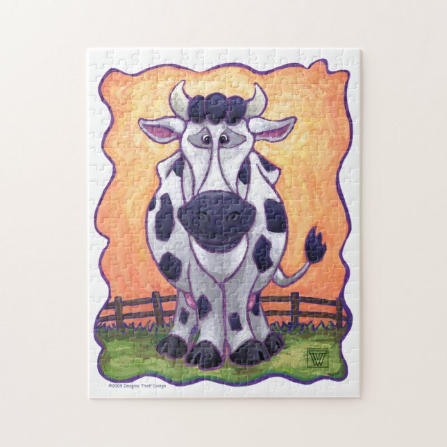 Cow Gifts & Accessories Jigsaw Puzzle (Vertical)