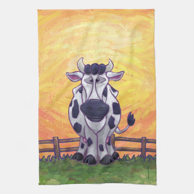 Cow Gifts & Accessories Kitchen Towel (Vertical)