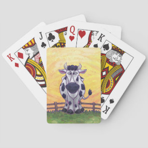 Cow Gifts & Accessories Playing Cards