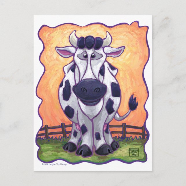Cow Gifts & Accessories Postcard (Front)
