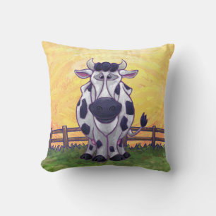 Cow Gifts & Accessories Throw Pillow