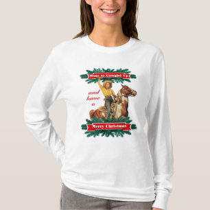 Cow-girl vintage occidentale vers le haut de