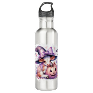Cow Halloween Square 710 Ml Water Bottle