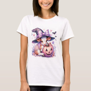 Cow Halloween Square T-Shirt
