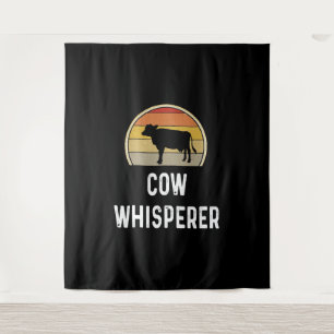 Cow Halloween Tapestry