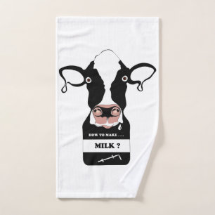 Cow! Hand Towel