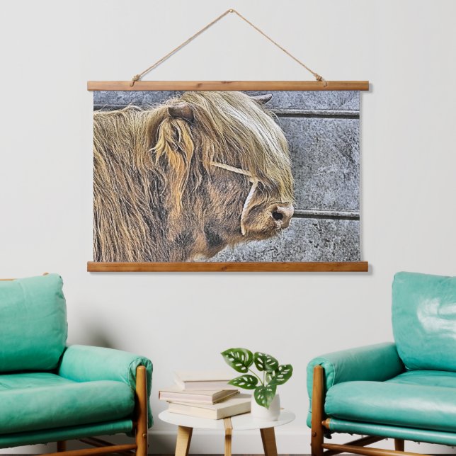 COW HANGING TAPESTRY (Living Room)