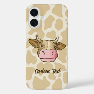 Cow Head iPhone 16 Case