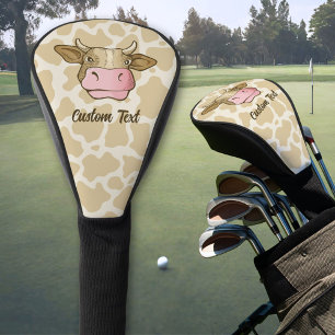 Cow Head Golf Head Cover