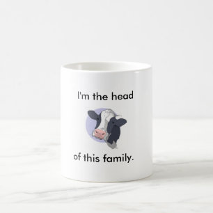 "Cow head Mug" Coffee Mug