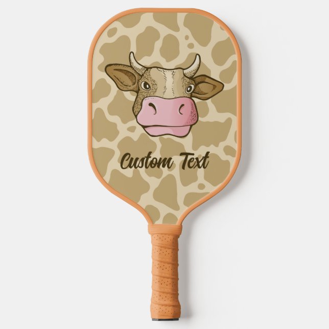 Cow Head Pickleball Paddle (Front)