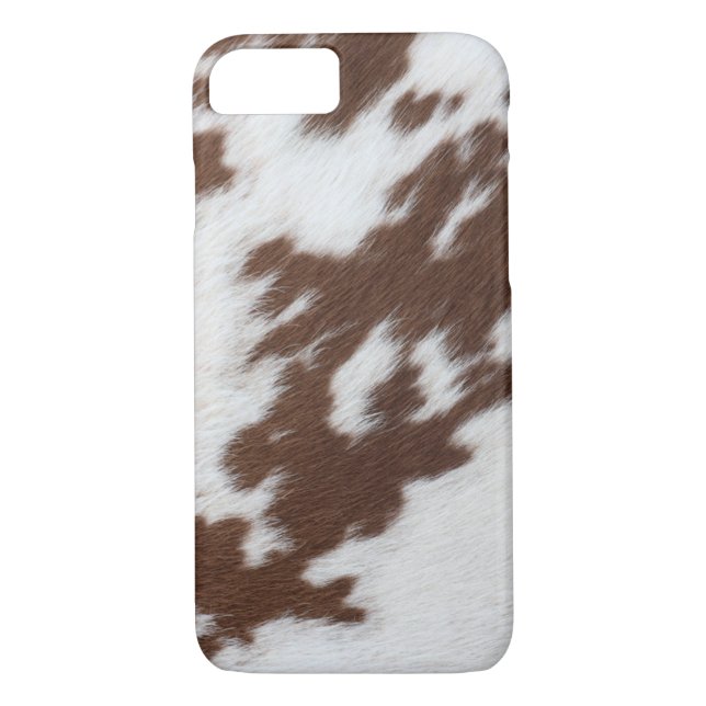 Cow Hide Print Iphone 7 case (Back)