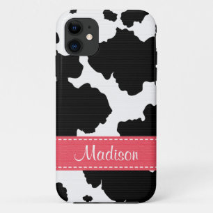Cow Hide Spots iPhone 11 Case