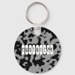 Cow Hide - Template Keychain