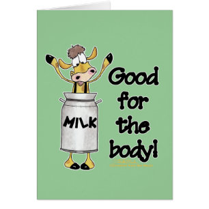 Cow in Milk Can