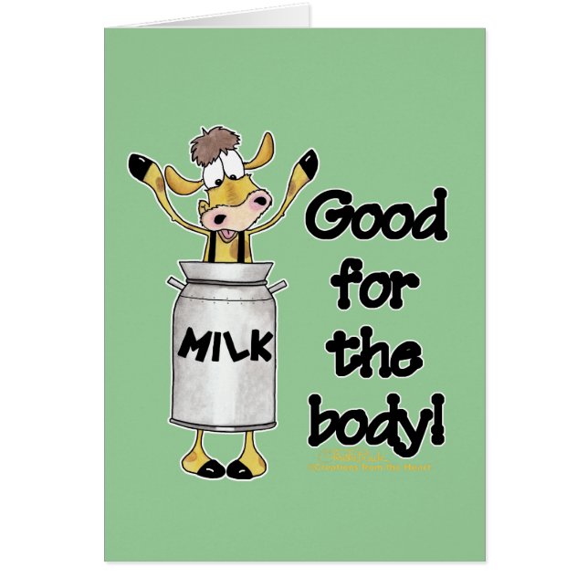 Cow in Milk Can (Front)