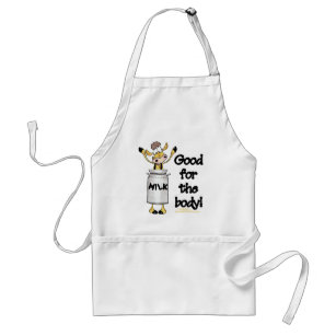Cow in Milk Can Standard Apron
