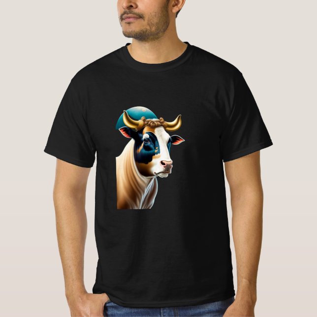 Cow in the jacket  T-Shirt (Front)