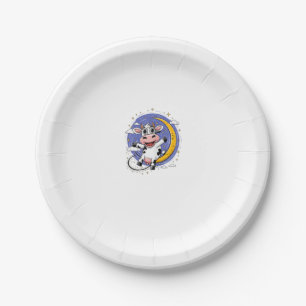 Cow jumps over the moon _1 paper plate
