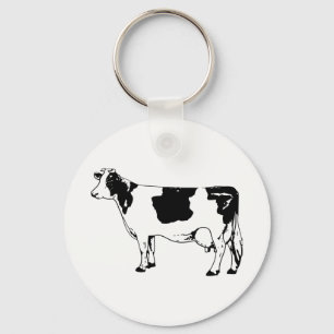 Cow Keychain