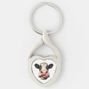 Cow. Keychain