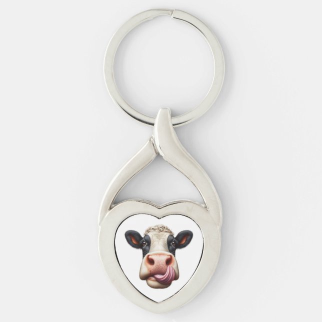 Cow. Keychain (Front)