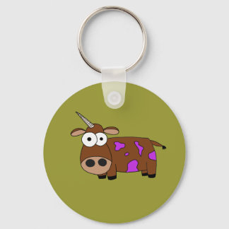 cow keychain