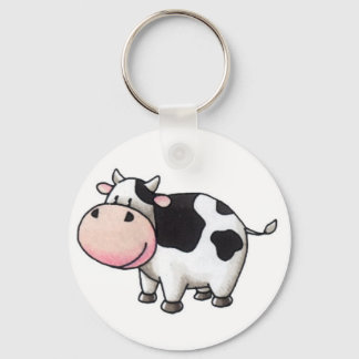 Cow Keychain