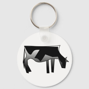 Cow Keychain
