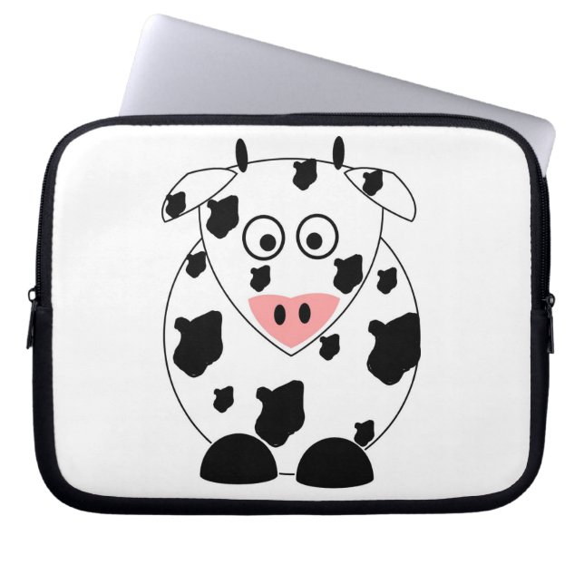 Cow Laptop Sleeve (Front)