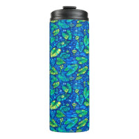 Cow Lilies, Spatterdock Summer Pond Floral Pattern