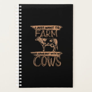 Cow Lovers | Farmer Farm Cute Animals Cow Planner