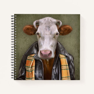 Cow Man Notebook
